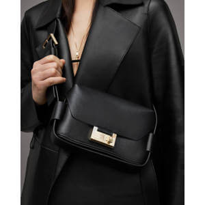AllSaints Frankie Crossbody Leather Bag